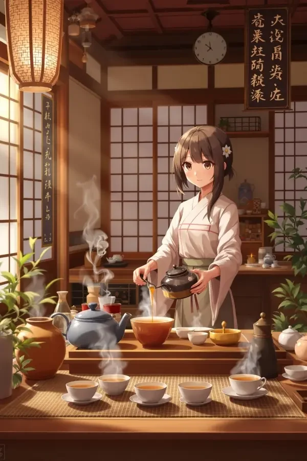 茶香温柔 封面